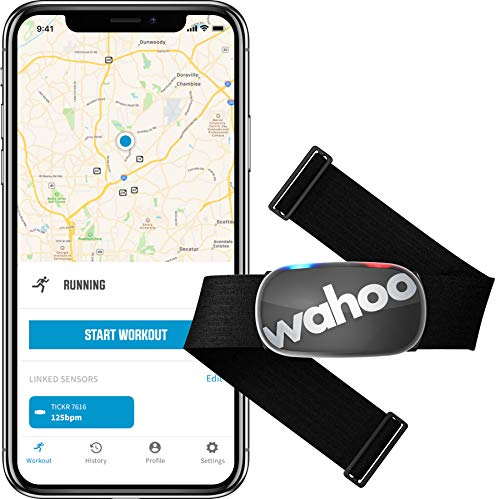 Wahoo TICKR Heart Rate Monitor Strap - Bluetooth & ANT+