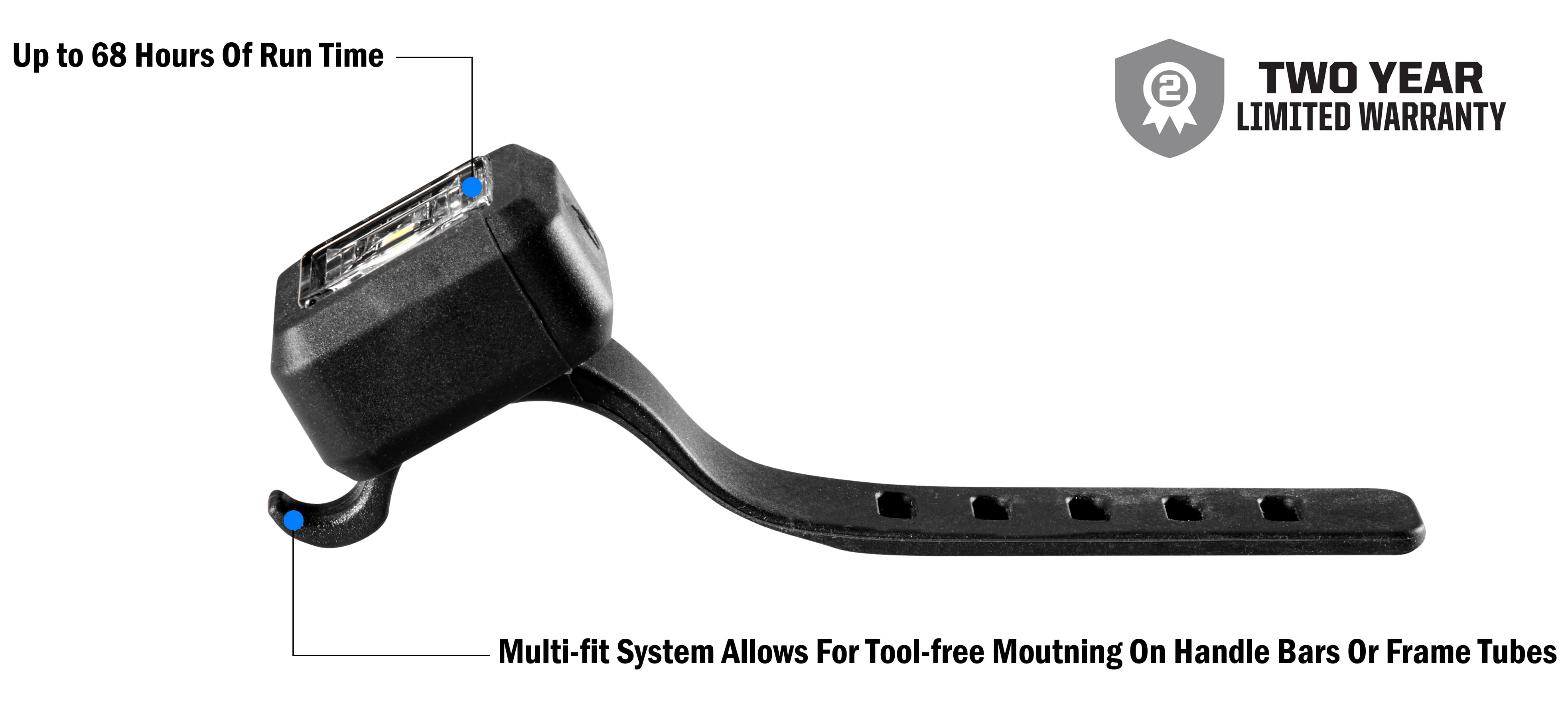 Kryptonite Neutron F150 Front & R150 Rear Bike Lights