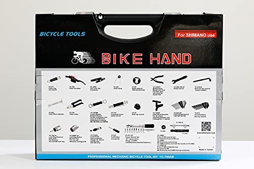 Bikehand Bicycle Repair Tool Kit with Torque Wrench
