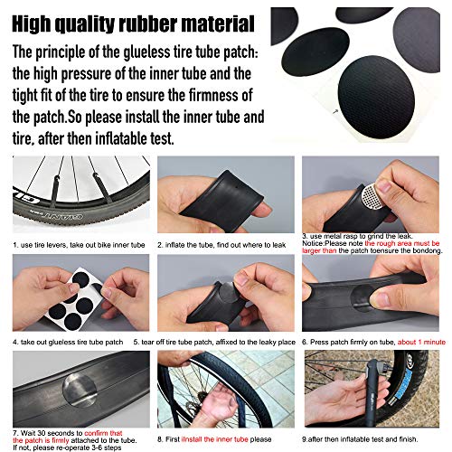 DAWAY A35 Mini Bike Pump and 16-in-1 Tool Set