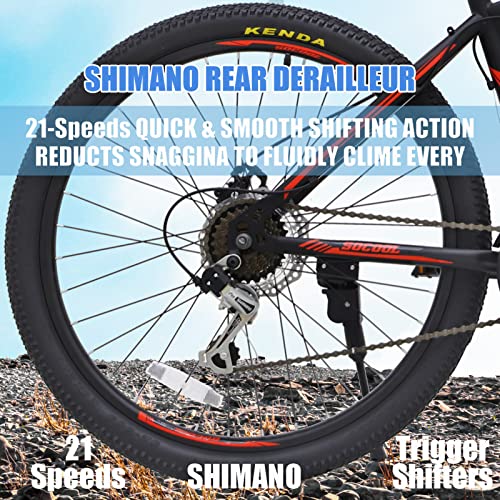 Full Suspension Mountain Bike with Shimano 21 Speed