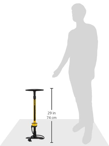 Topeak Joe Blow Sport III Floor Pump, Yellow