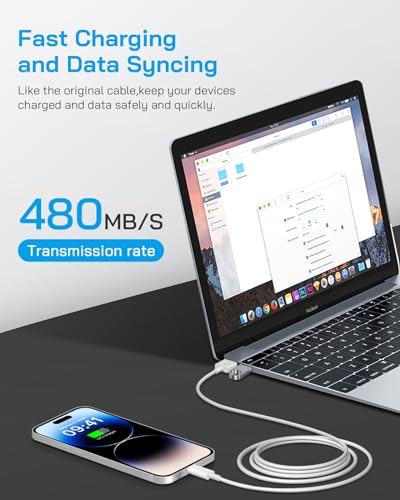 Juusmart MFi Certified iPhone Lightning Chargers - 4 Pack