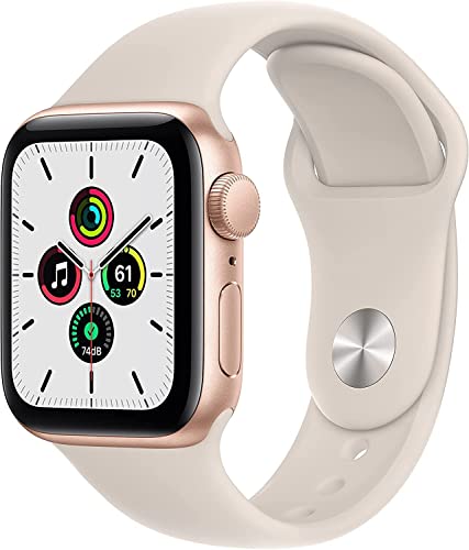 Apple Watch SE GPS 40mm - Gold Case, Starlight Band