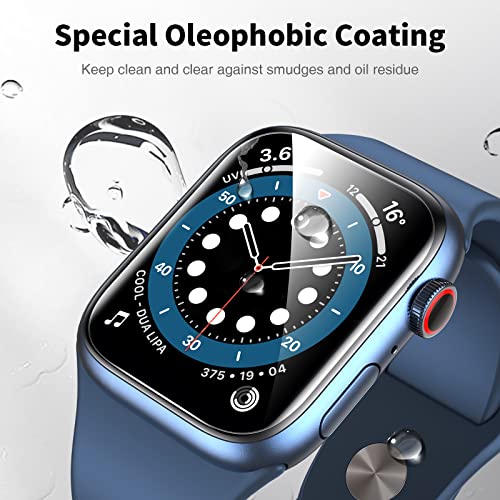 6 Pack Apple Watch 41mm Screen Protectors - Clear