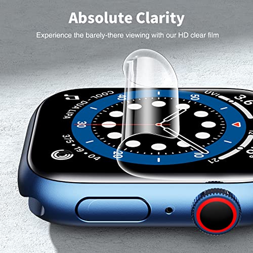 6 Pack Apple Watch 41mm Screen Protectors - Clear