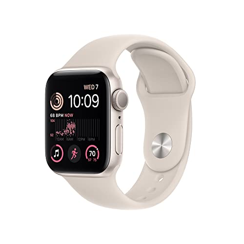 Apple Watch SE 2nd Gen, GPS, 40mm Starlight