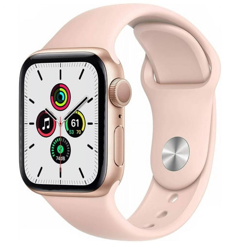 Apple Watch SE 40mm Gold Case Pink Band