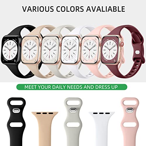 Slim Soft Bands for Apple Watch All Sizes