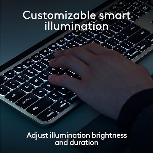 Logitech MX Keys S Wireless Keyboard for Mac