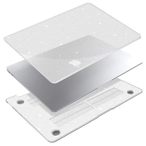Sparkly Clear MacBook Air Case with Keyboard Cover