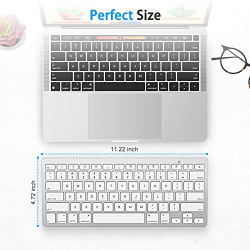 OMOTON Wireless Bluetooth Keyboard for Mac Devices