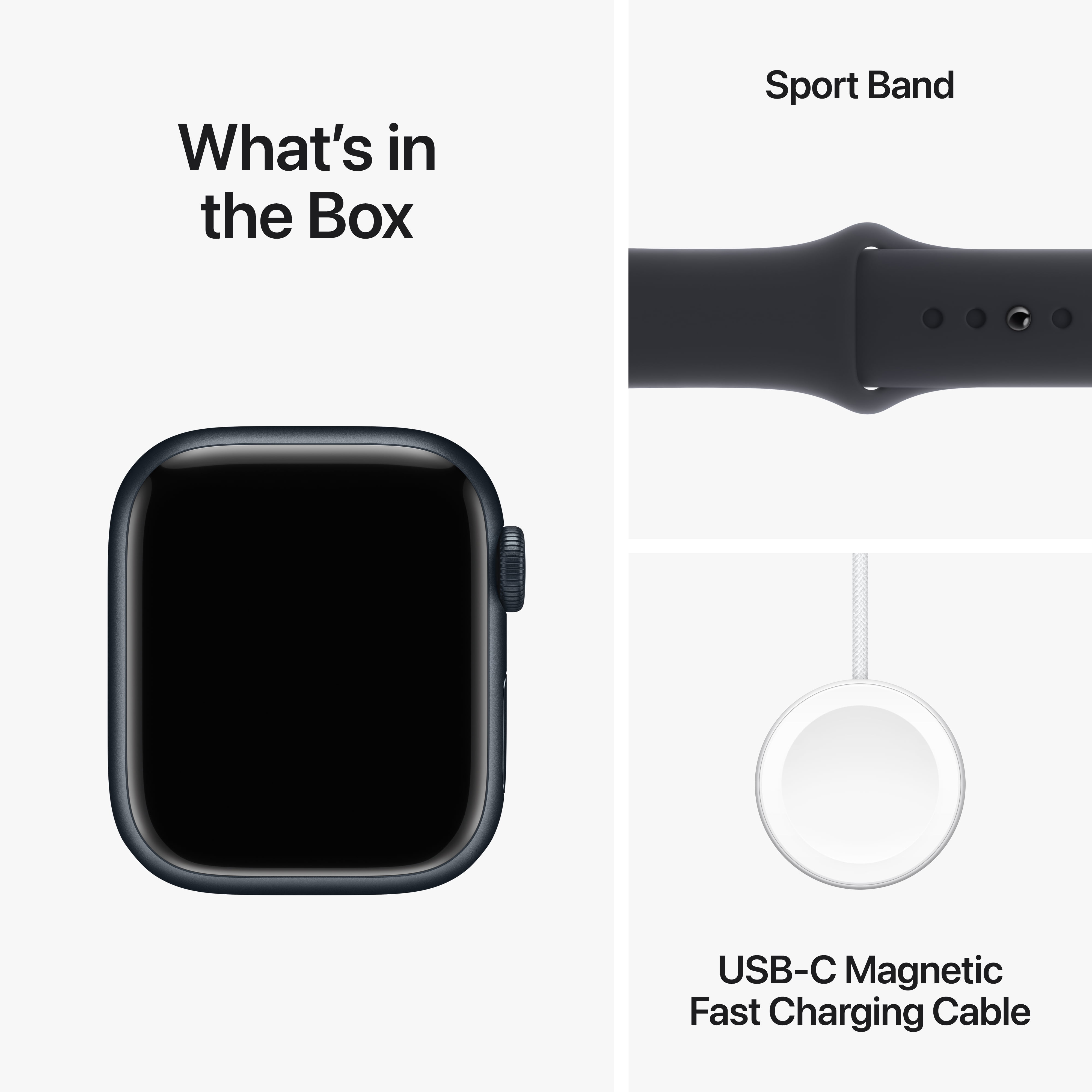 Apple Watch Series 9 41mm Midnight Bundle