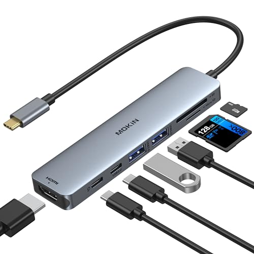 MOKiN USB-C Hub with HDMI and USB Ports