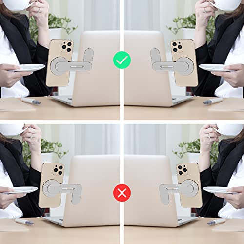 MagSafe Laptop Phone Holder with Foldable Arm