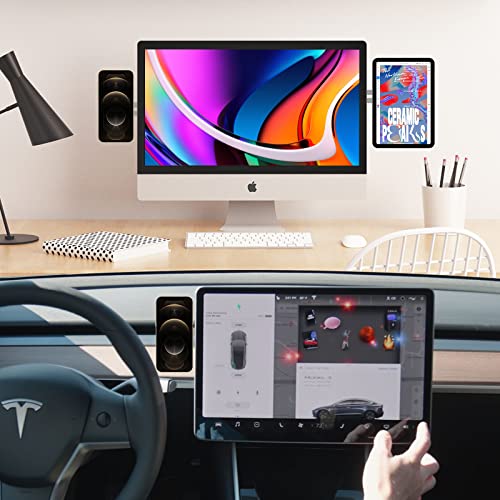 MagSafe Laptop Phone Holder with Foldable Arm