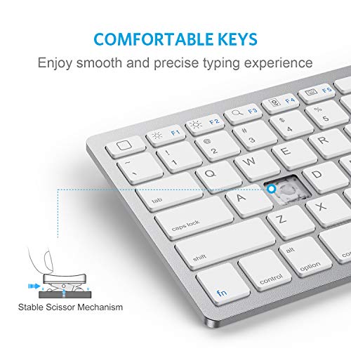 OMOTON Bluetooth Keyboard for iPad and More