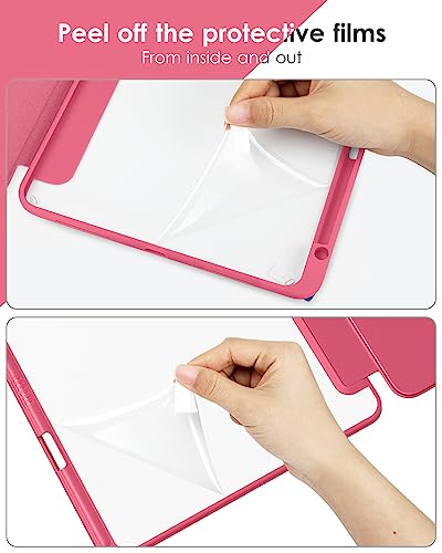 DTTOCASE iPad 10th Gen Case with Pencil Holder