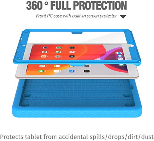 Kids Shockproof Case for iPad 10.2" - Blue