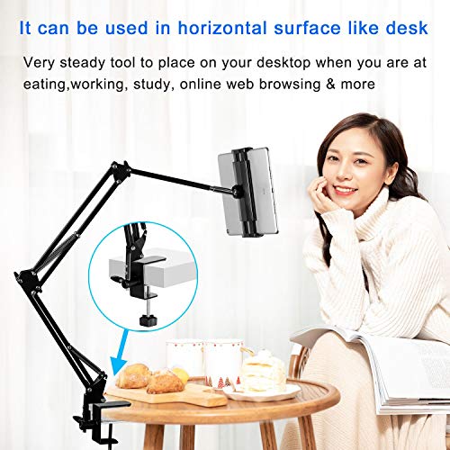 Adjustable Foldable Tablet Stand with 360 Rotation