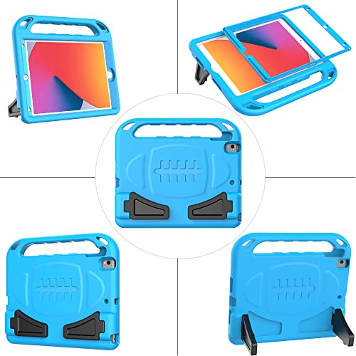 Kids Shockproof Case for iPad 10.2" - Blue