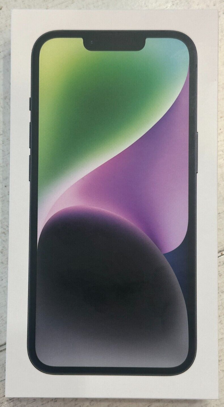 Apple iPhone 14 Black 256GB AT&T - Sealed