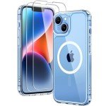 TAURI 3-in-1 Magnetic Case for iPhone 13/14