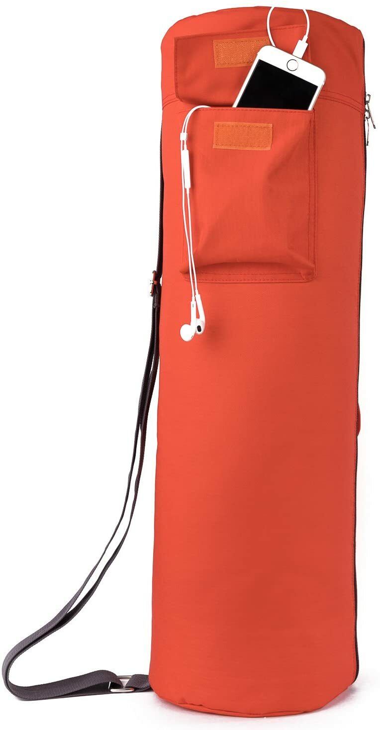 Spacious Yoga Mat Bag with Water Bottle Pocket