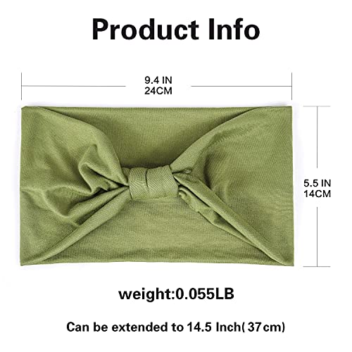 GILI 6 Pack Non-Slip Yoga Headbands for Women