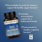 Zinc & Selenium 15 mg, 90 Capsules - Dr. Mercola