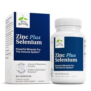 Terry Naturally Zinc Plus Selenium - 60 Capsules