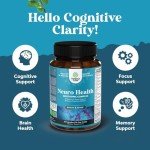 Herbal Brain Boost Capsules for Energy and Focus