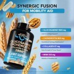 Glucosamine Chondroitin Collagen Joint Support Capsules