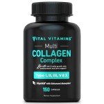 Vital Vitamins Multi Collagen Complex - 150 Capsules