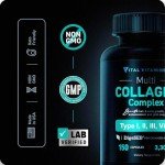Vital Vitamins Multi Collagen Complex - 150 Capsules