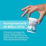 Probiotics 60 Billion CFU with Organic Prebiotics