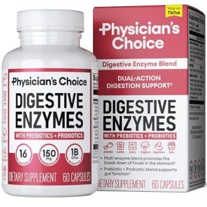 Digestive Enzymes with Prebiotics and Probiotics – 60 CT