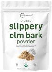 Organic Slippery Elm Bark Powder for Throat Relief