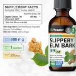 Organic Slippery Elm Bark Alcohol-Free Tincture 2 FL OZ