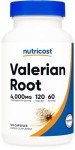 Nutricost Valerian Root 1000mg Capsules, 120 Count