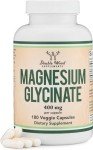 Magnesium Glycinate 400mg – 180 Vegan Capsules