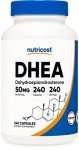 Nutricost DHEA 50mg - 240 Capsules, Non-GMO