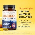 MAV Nutrition Triple Strength Omega 3 Fish Oil