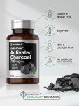 Activated Charcoal Capsules from Coconut Shells 780mg