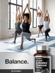 Activated Charcoal Capsules from Coconut Shells 780mg