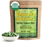 Chlorella Spirulina Tablets - 1,250 Count
