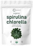 Organic Chlorella Spirulina Tablets, 3000mg, 720 Count