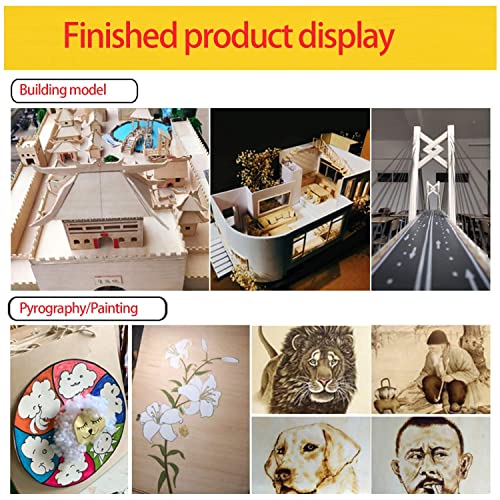 30 Pack Basswood Sheets for Craft Projects