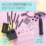 DIY Hand Stamped Jewelry Kit for Personalized Accessories