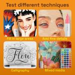 ARTISTRO 24 Acrylic Paint Markers for Crafting